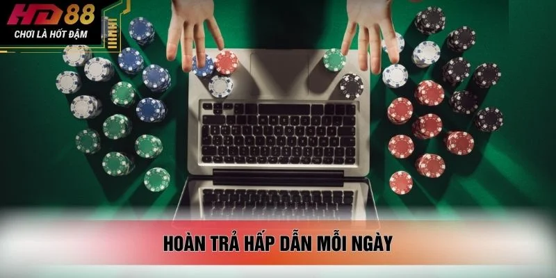 Hoàn trả hấp dẫn mỗi ngày